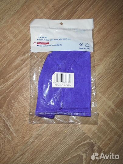 Шапочка детская для плавания лайкра LC4604 wave