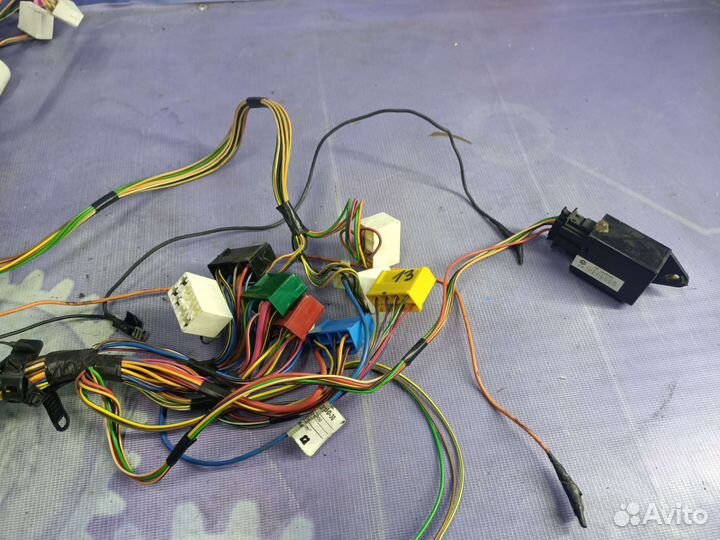 Жгут проводов панели Ваз 2107. Инжектор