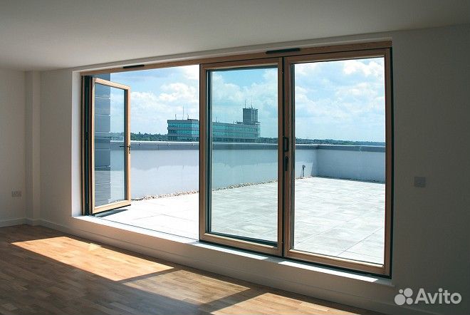 Пластиковое окно витражное 4000*2500