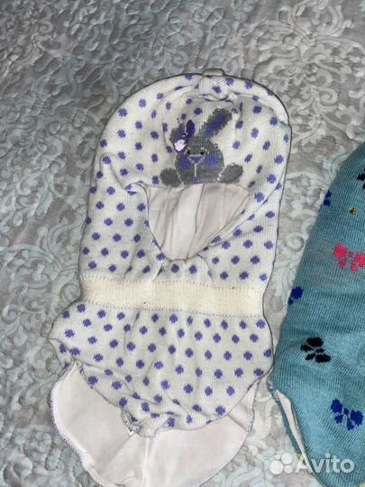 Шапки шлем зима 52-54