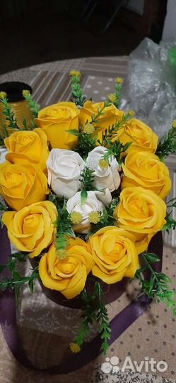 Мыльные цветы