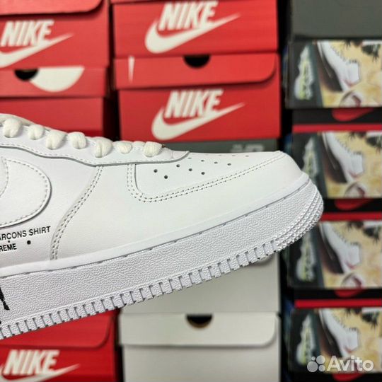 Nike air force 1 x supreme x cdg