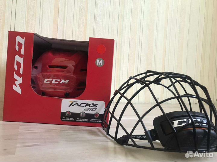Шлем хоккейный ccm tacks 210 combo