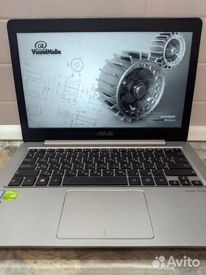 Игровой asus core i5-7gen-4ядра/Nvidia940mx/8/IPS