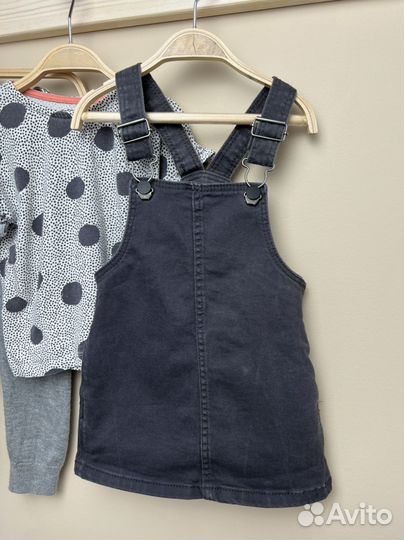 Комплект вещей для девочки, размер 86