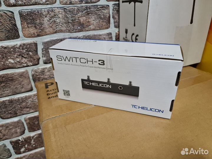 TC Helicon Switch-3 футсвитч Новый