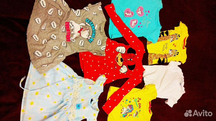 Пакет одежды для девочки 92 98 см