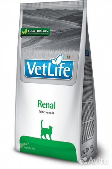 Farmina Vet Life Renal feline для кошек 2 кг