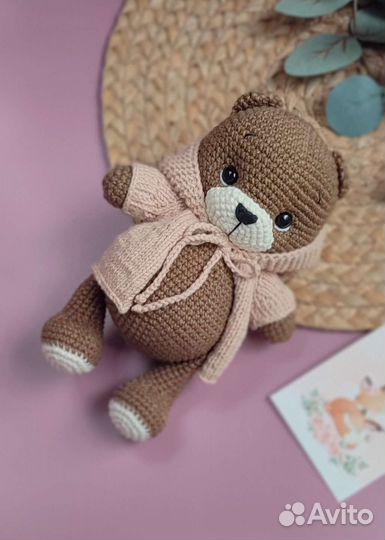 Вязаный мишка