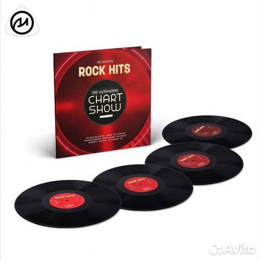 Сборник рока винил Rock Hits Chart Show 4 LP