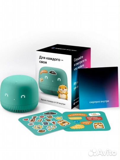 Умная колонка VK капсула Нео с марусей