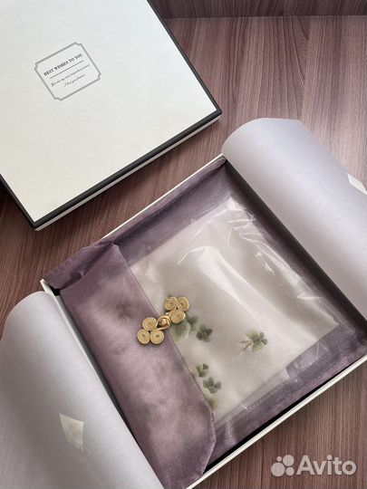 Шарф женский шелковый