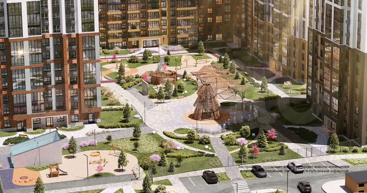 3-к. квартира, 58,5 м², 13/18 эт.