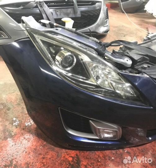 Ноускат бампер фара Mazda 6 gh Мазда гш