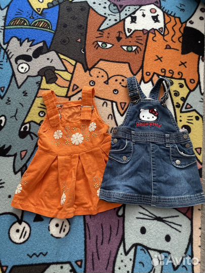 Детская одежда для девочек пакетом