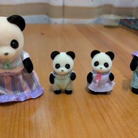 Sylvanian families. Семья пандочек