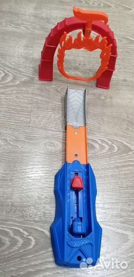 Hot wheels трасса Огненный прыжок