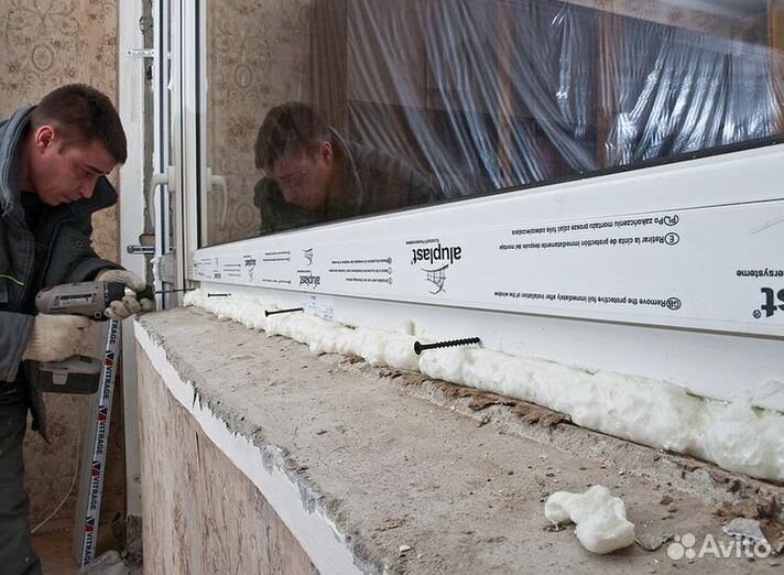 Окна и балконы новые