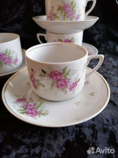 Чайная пара Дулево