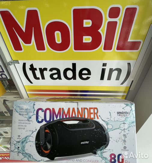 Колонка Smartbuy Commander Новая w80 мощная