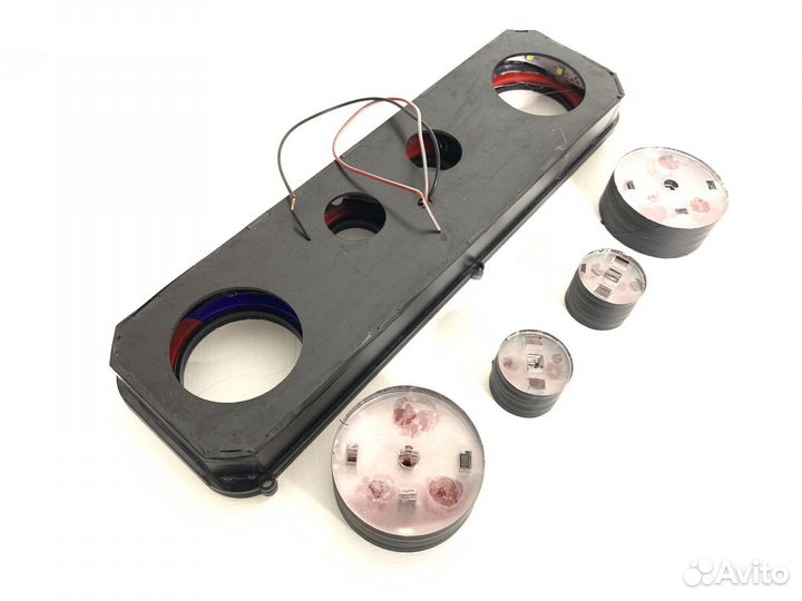 Панель блока отопителя светодиодная Газель