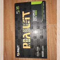 Видеокарта gtx 1060 6gb palit