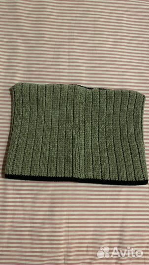 Тёплая винтажная шапка Bars