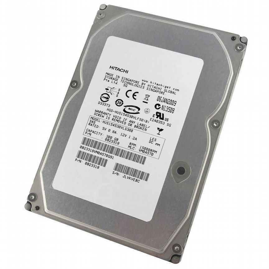 [HUS154530VLS300] Жесткий Диск Hitachi 300gb Sas 3.5 Hus154530vls300