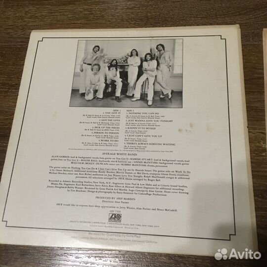 LP Аvеrаgе Whitе Ваnd 1974