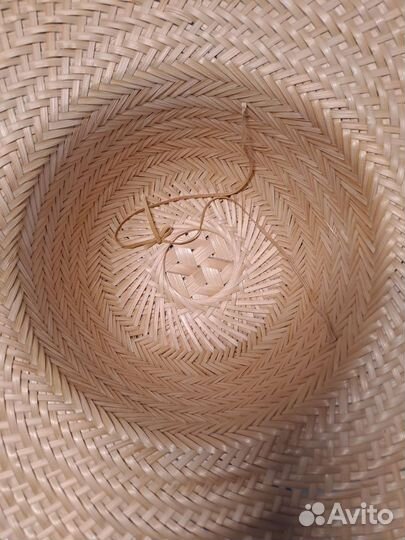 Шляпа женская соломеная, пляжная