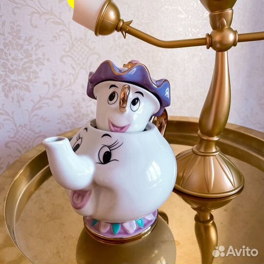 Посуда сервиз набор Красавица и Чудовище