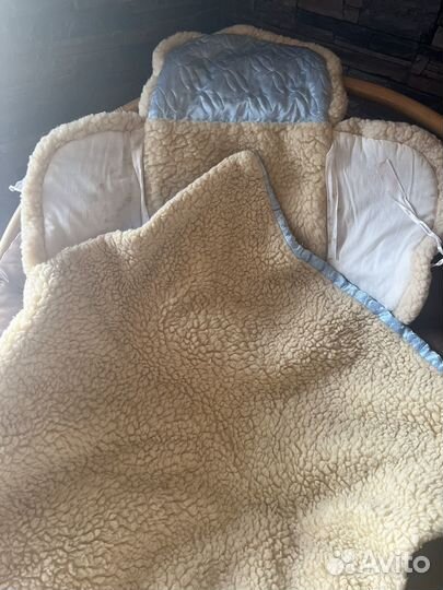 Конверт зимний на овчине