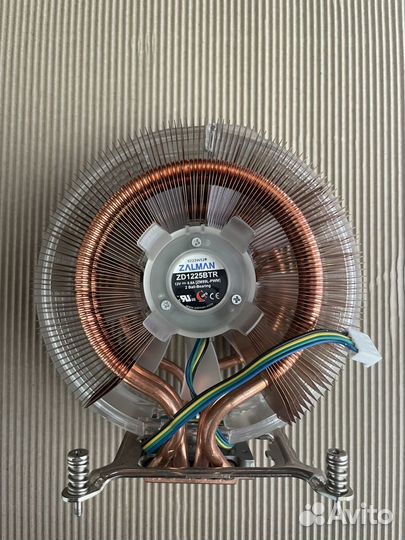 Кулер для процессора zalman cnps9900 LED под 1366