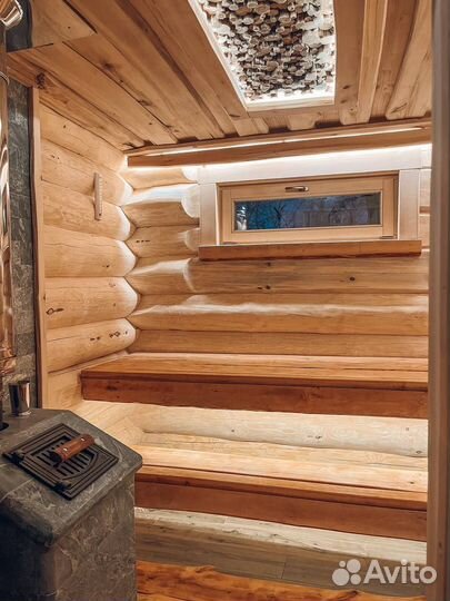 Баня на дровах