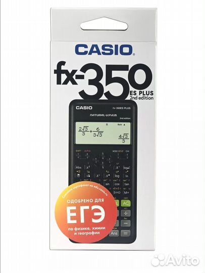 Калькулятор Casio fx 82es plus