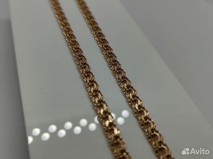 Золотая цепь пустотелая Бисмарк (дон)