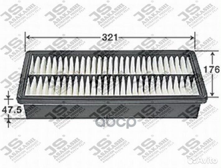 Фильтр воздушный a470j JS Asakashi
