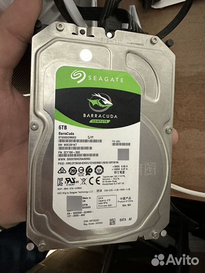 Жесткий диск 6тб