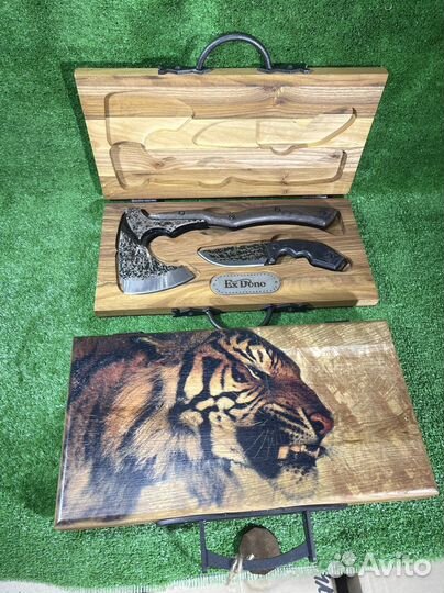 Набор в деревянном кейсе
