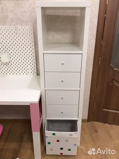 Детский набор (стол, стул, пенал для вещей) IKEA