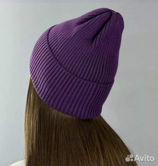 Комплект шапка и снуд женский