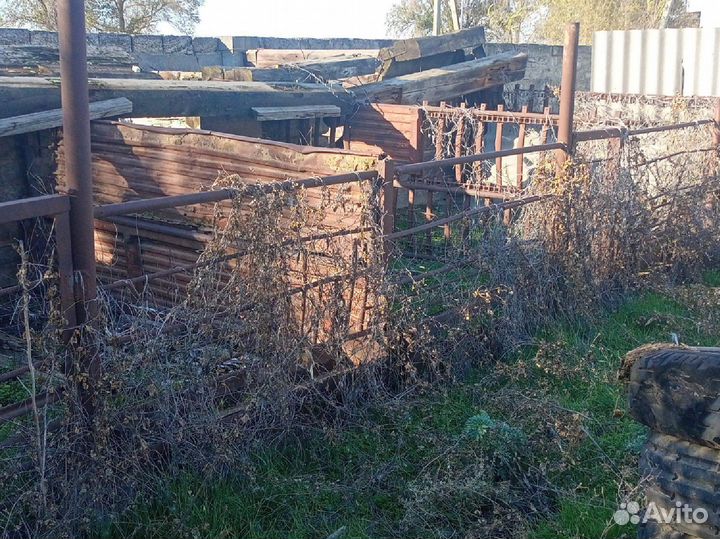 Ворота гаражные металлические бу