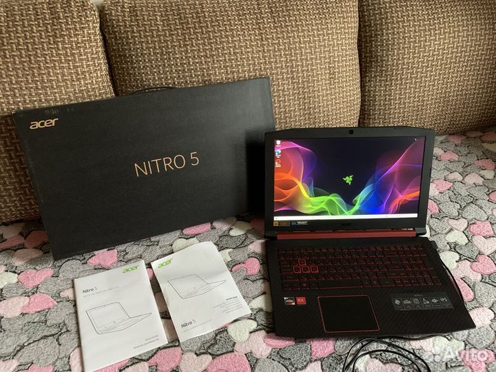 Игровой Ноутбук Acer Nitro 5/Reyzen 5/AMD RX 560X