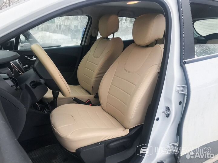 Автомобильные чехлы Автопилот из экокожи