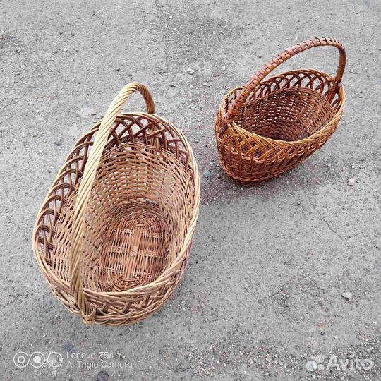 Корзина плетеная