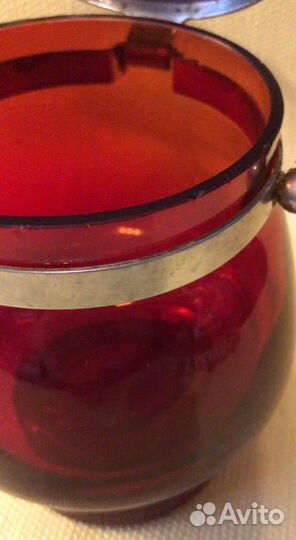 Сахарница стекло СССР