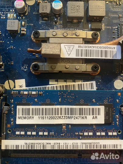 Ноутбук на запчасти Lenovo G575