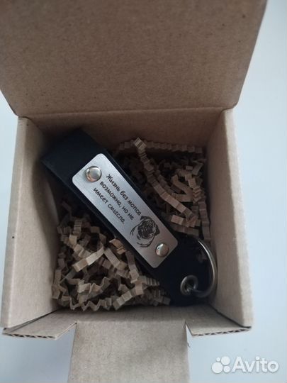 Брелок с мопсом