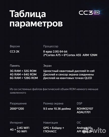 Teyes CC3 4/64 2K LADA Vesta 2015-2023