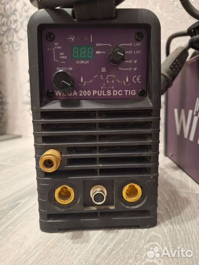 Аппарат аргонодуговой сварки wega-200 pulse DC TIG